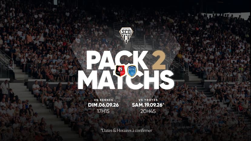 Pack 2 matchs : Rennes et Troyes à prix réduit !